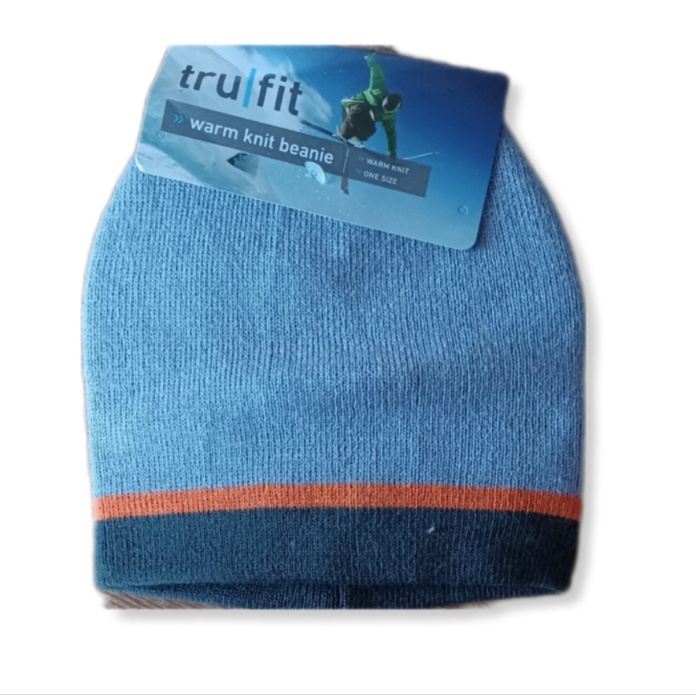 Men's Trufit knit  grey knit beanie